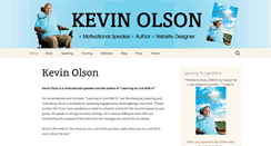 Desktop Screenshot of kevinolson.net
