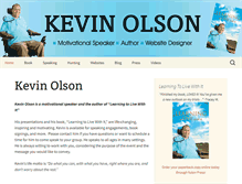 Tablet Screenshot of kevinolson.net